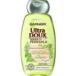 Ultra Doux Sekrety Prowansji Szampon do włosów Olejek z Rozmarynu i Liść Oliwny 250 ml