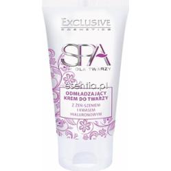 Exclusive Cosmetics SPA dla twarzy Odmładzający Krem z żeń-szeniem i kwasem hialuronowym 50 ml