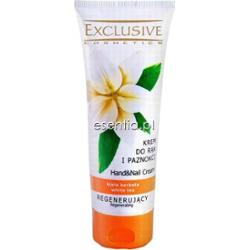 Exclusive Cosmetics  Krem do rąk i paznokci Regenerujący z ekstraktem z białej herbaty 100 ml