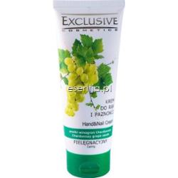 Exclusive Cosmetics  Krem do rak i paznokci Pielęgnacyjny z ekstraktem z pestek winogron Chardonnay 100 ml