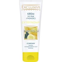Exclusive Cosmetics  Krem do rąk i paznokci cytrynowy 125 ml