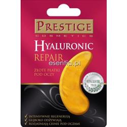 Prestige Cosmetics  Hyaluronic Repair Złote płatki pod oczy z kwasem hialuronowym 