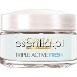 L'Oreal Paris Triple Active Żel-krem nawilżający Fresh do skóry normalnej i mieszanej 50 ml