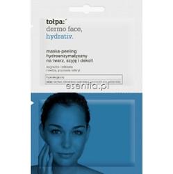 Tołpa dermo face. hydrativ. Maska-peeling hydroenzymatyczny na twarz, szyję i dekolt 2x6 ml