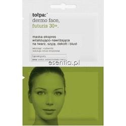 Tołpa dermo face. futuris 30+. Maska-ekspres witalizująco - nawilżająca na twarz, szyję i dekolt i biust 2x6 ml