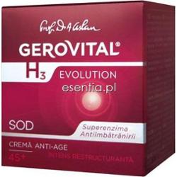 Gerovital H3 Evolution Krem anti-aging intensywnie odbudowujący 40+ 50 ml