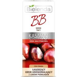 Bielenda Kasztan Łagodzący krem udoskonalający z lekkim podkładem 