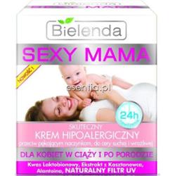 Bielenda Sexy Mama Skuteczny krem hipoalergiczny przeciw pękającym naczynkom, do cery suchej i wrażliwej 