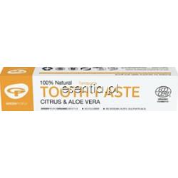 Green People  Cytrusowo - aloesowa pasta do zębów (bez fluoru) 50 ml