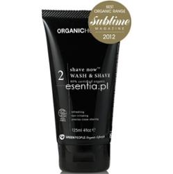 Green People  Żel do mycia twarzy i golenia dla mężczyzn 125 ml