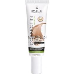 Iwostin  Correctin Purritin Fluid matujący trwale kryjący SPF 30 