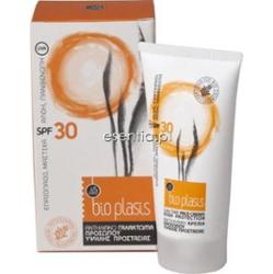 BioPlasis  Organiczny krem nawilżający do twarzy z filtrem SPF 30 do opalania 50 ml