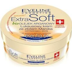 Eveline  Extra Soft bioolejek arganowy Luksusowy krem ze złotem Maroka 
