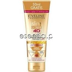 Eveline  Slim Extreme 4D Złoty peeling-masaż drenujący 