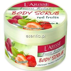 L'Arisse  Frutti Relax Body scrub do ciała - czerwone owoce i witamina A 250 g