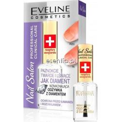 Eveline  Nail Salon Odżywka wzmacniająca z diamentami 12 ml