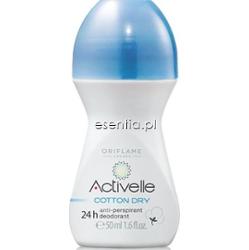 Oriflame  Activelle Anti-perspirant 24h Deodorant Cotton Dry w kulce Nr 25281 - 50 ml