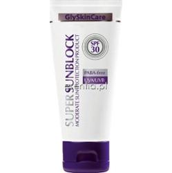 GlySkinCare  Super Sunblock SPF30 Krem ochronny do twarzy 40 ml