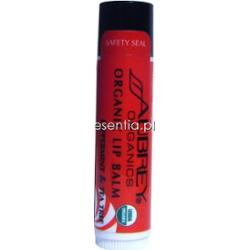 Aubrey Organics  Balsam do ust w sztyfcie Mięta Pieprzowa i Drzewo Herbaciane 4,25 g