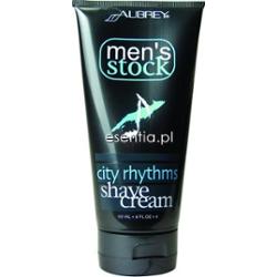 Aubrey Organics  Men's Stock City Rhythms Krem do golenia 177 ml