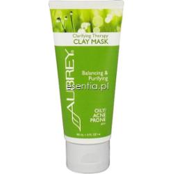 Aubrey Organics  Clarifying Therapy Oczyszczająca maska z 1% kwasem salicylowym z kory wierzby 89 ml