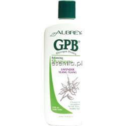 Aubrey Organics  Glikogenowo - proteinowy szampon przywracający włosom równowagę o zapachu ylang ylang i lawendy 325 ml