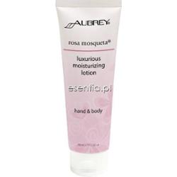 Aubrey Organics  Lotion do rąk i ciała z olejkiem z owoców dzikiej róży rosa mosqueta 89 ml lub 237 ml