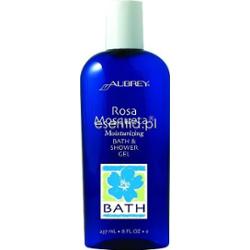 Aubrey Organics  Luksusowy płyn do kąpieli z olejkiem z owoców dzikiej róży rosa mosqueta 237 ml