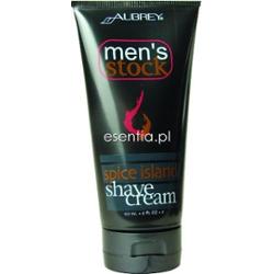 Aubrey Organics  Men's Stock Spice Island Krem do golenia 177 ml