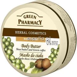 Green Pharmacy  Masło do ciała Masło shea i Zielona kawa 200 ml