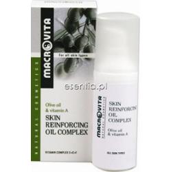 Macrovita  Wzmacniający olejek na twarz i szyję do cery suchej i odwodnionej z bio-oliwą z oliwek i witaminą A 30 ml