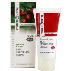 Macrovita  Rozświetlający krem przeciw przebarwieniom z bio-mącznicą lekarską i pomarańczą SPF 15 50 ml