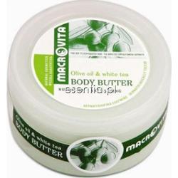 Macrovita  Masło do ciała z bio-oliwą z oliwek i białą herbatą Olive oil 200 ml