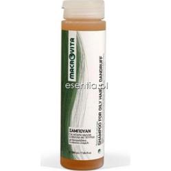 Macrovita  Szampon przeciwłupieżowy do włosów przetłuszczających się z bio-rozmarynem i bio-czerwonymi winogronami 200 ml