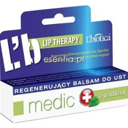 L'Biotica Lip Therapy Regenerujący balsam do ust Medic 