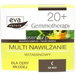 Eva Natura  Gemmotherapy Multi Nawilżanie Krem na noc 20+ 50 ml