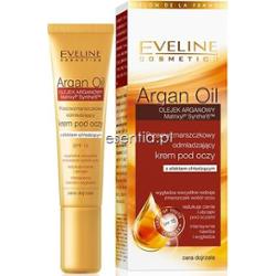 Eveline  Argan Oil, Przeciwzmarszczkowy odmładzający krem pod oczy z efektem chłodzącym 15 ml