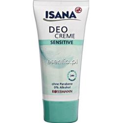 Isana  Dezodorant w kremie Sensitive 50 ml