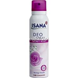 Isana  Dezodorant w sprayu Secret Rose 150 ml