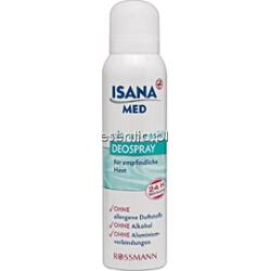 Isana  MED Dezodorant w sprayu Ultra Sensitive 
