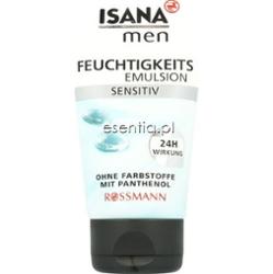 Isana  Men Emulsja nawilżająca Sensitive 75 ml