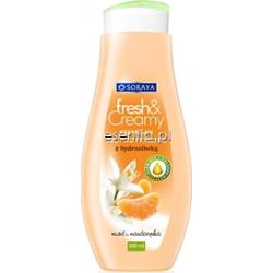 Soraya  fresh&Creamy Kremowy żel pod prysznic miód i mandarynka z hydrooliwką 