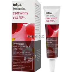 Tołpa  botanic, czerwony ryż 40+. Ujędrniający krem regenerujący oczy i usta 10 ml