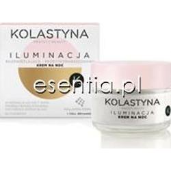 Kolastyna  Iluminacja Rozświetlająco - przeciwzmarszczkowy krem na noc 50 ml