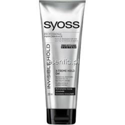 Syoss  Żel do włosów Invisible Hold X-Treme Hold 250 ml
