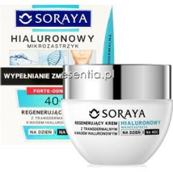 Soraya  Hialuronowy mikrozastrzyk Krem regenerujący Forte-Odnowa 40+ 50 ml