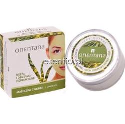 Orientana  Maseczka z glinki Neem i Drzewo herbaciane 50 g