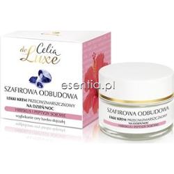 Celia  De Luxe Szafirowa Odbudowa Lekki krem przeciwzmarszczkowy 50 ml