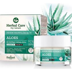 Farmona  Herbal Care Krem nawilżająco - wygładzający Aloes 50 ml