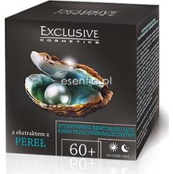Exclusive Cosmetics  Intensywnie rewitalizujący krem przeciwzmarszczkowy z ekstraktem z pereł 60+ 50 ml